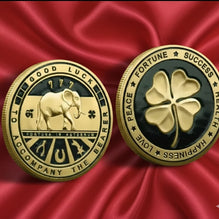 Four-Leaf Clover Coin