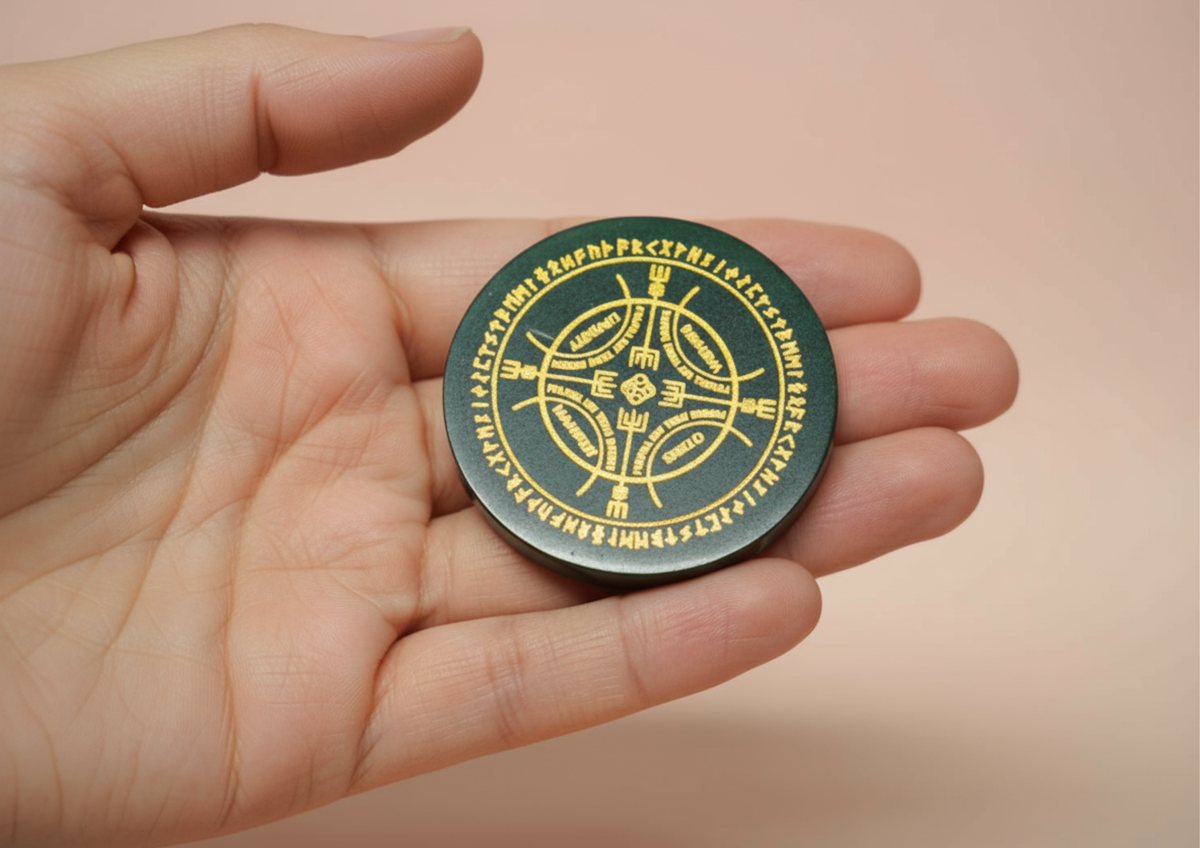 Danobus Wishing Coin in Jade