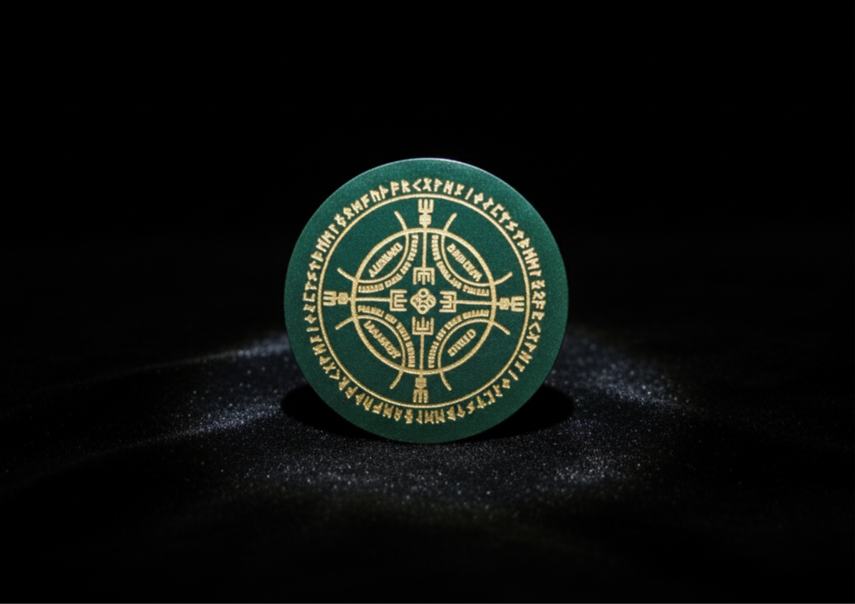 Danobus Wishing Coin in Jade