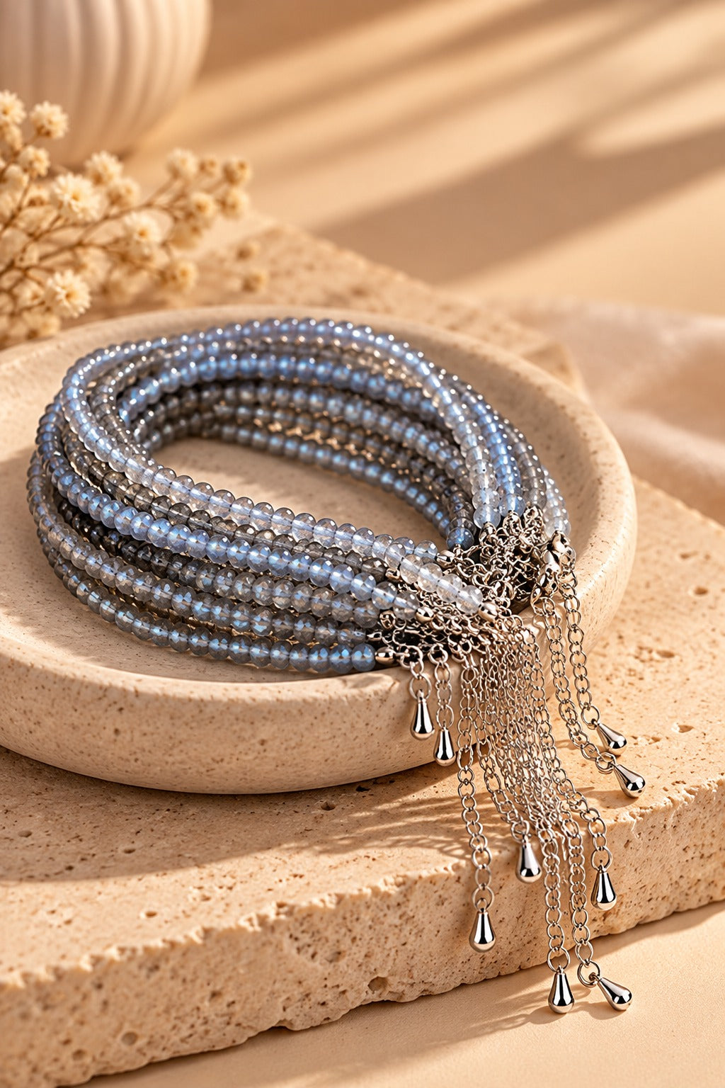 Labradorite Bracelet – 2mm