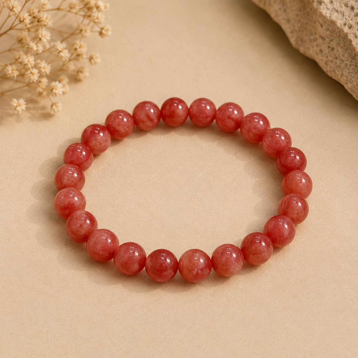 I Choose Myself — Rhodochrosite Bracelet