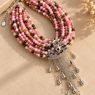 Watermelon Tourmaline Bracelet – 2mm