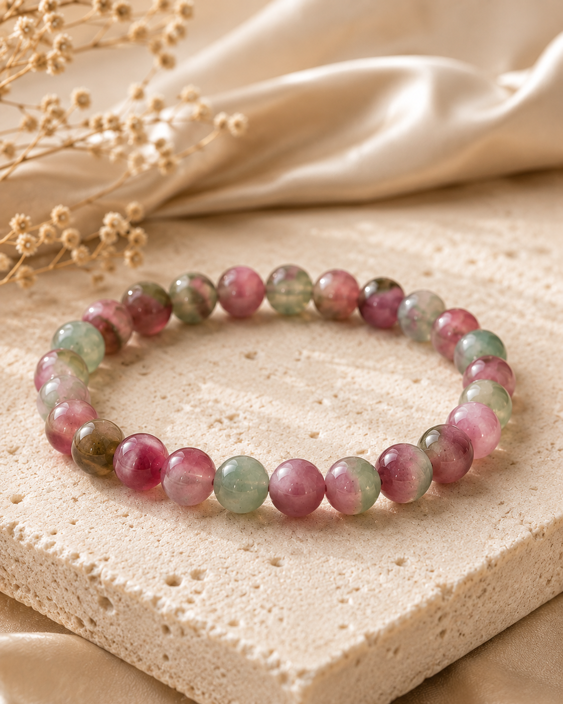 Heart Harmonizer — Watermelon Tourmaline | 8mm
