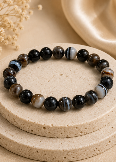 Energy Protector — Black Sulemani Hakik | 8mm