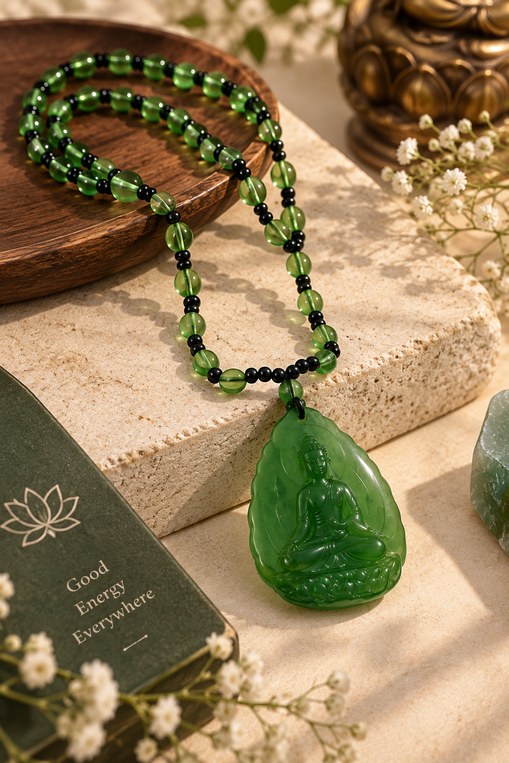 Green Tara Maa Pendant