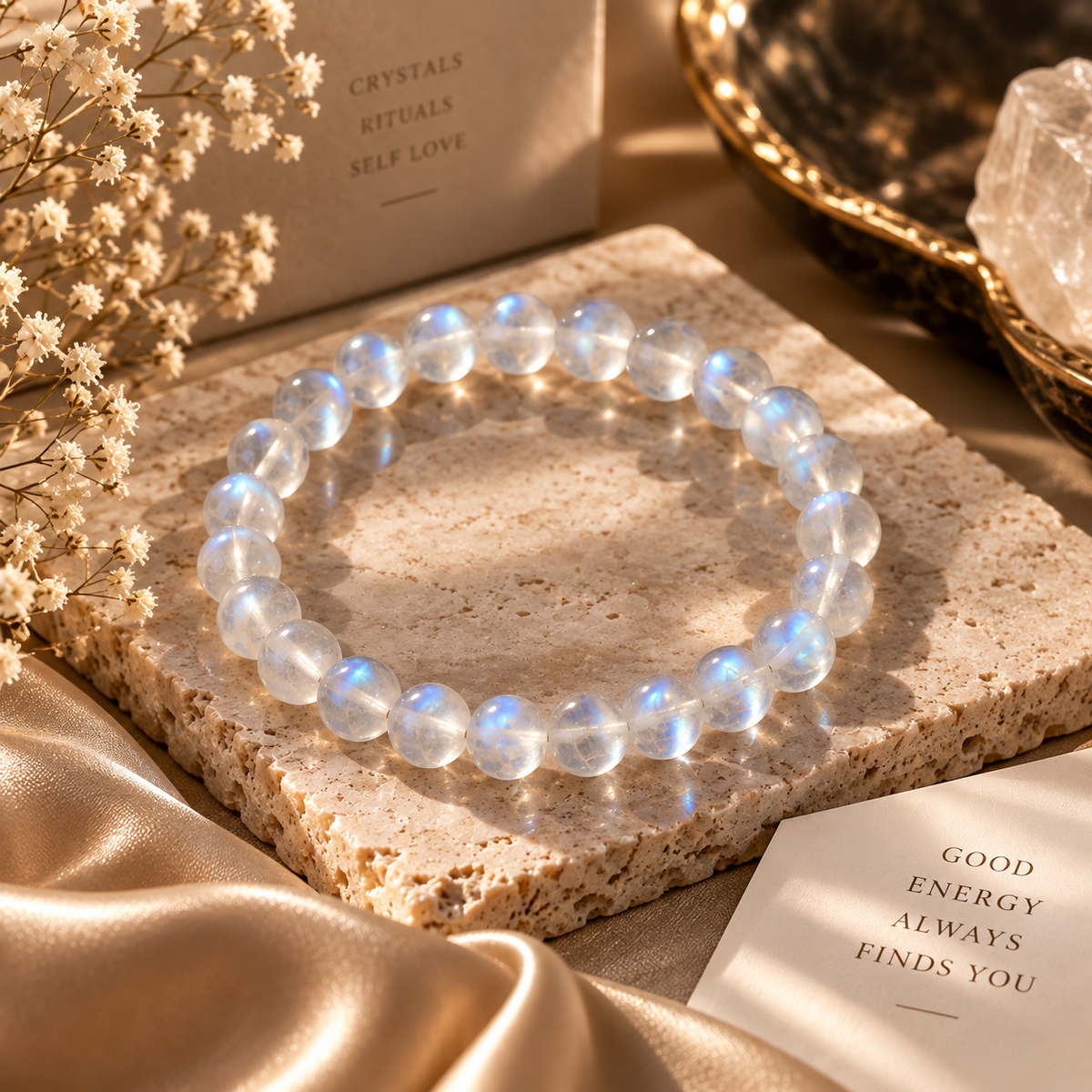 MADAGASCAR MOONSTONE BRACELET