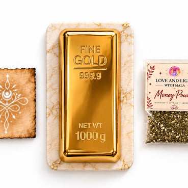 Mint Gold Bar – Abundance Gift Set (Incl 2FREE Gifts: Money Sigil+Money Herb