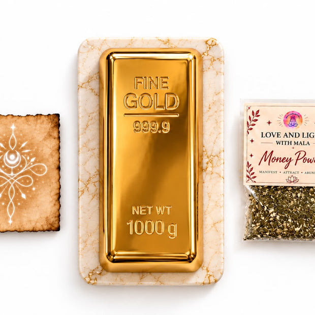 Mint Gold Bar – Abundance Gift Set (Incl 2FREE Gifts: Money Sigil+Money Herb