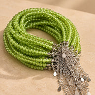 Peridot Bracelet 2mm