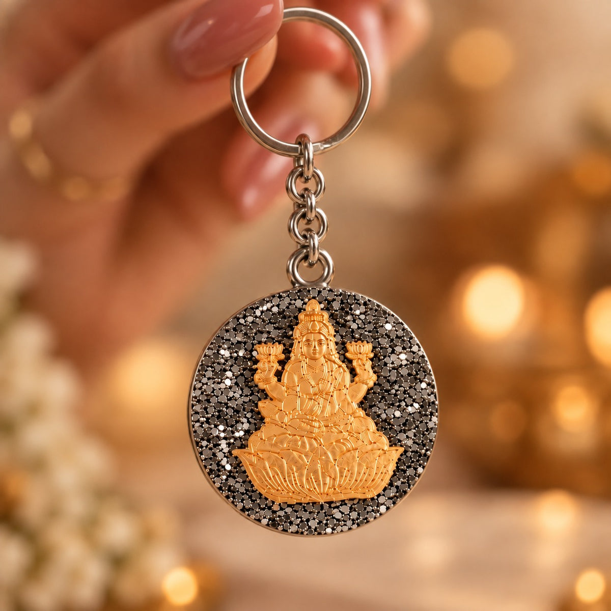 Mahalakshmi Abundance Key Chain