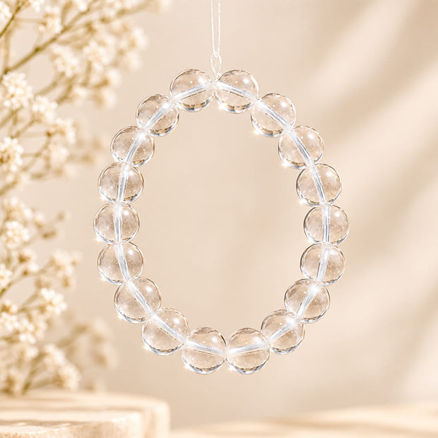 Master Manifestor — Clear Quartz Bracelet | Round Beads