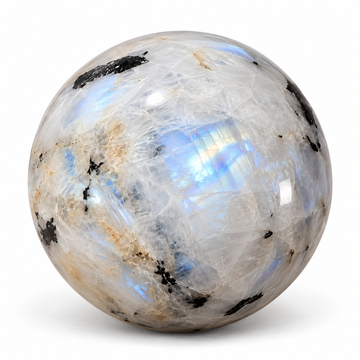 Rainbow Moonstone Sphere