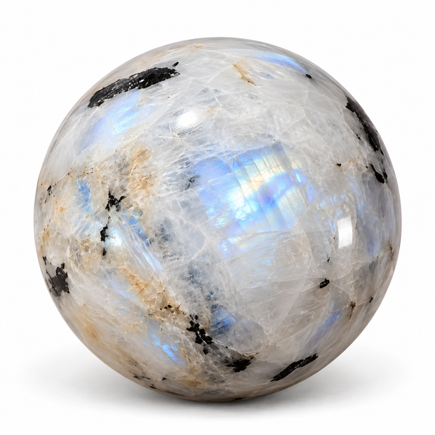 Rainbow Moonstone Sphere