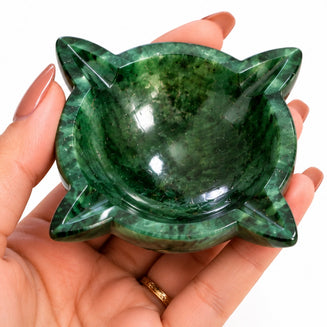CHOUMUKHI JADE CRYSTAL DIYA