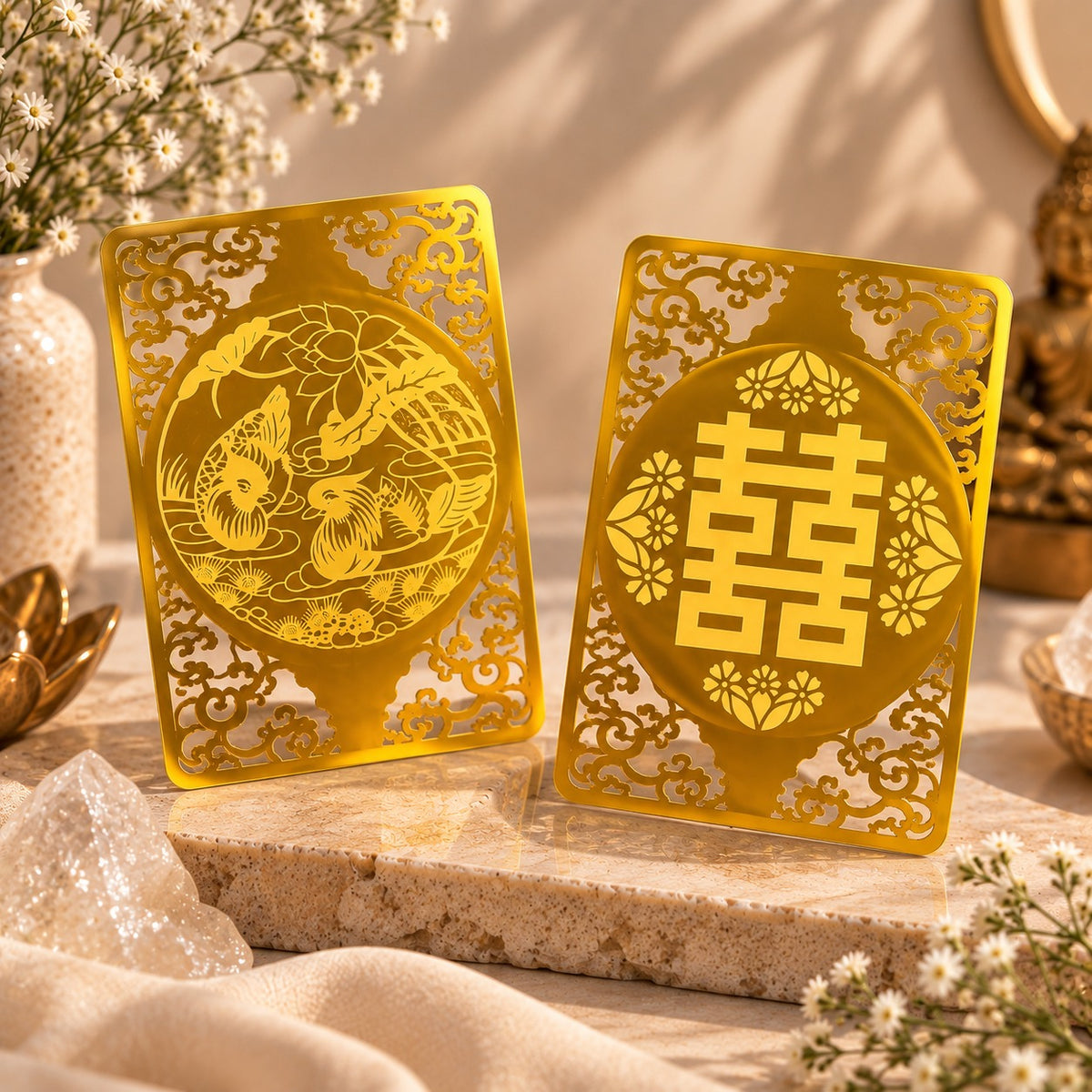 Divine love & harmony card