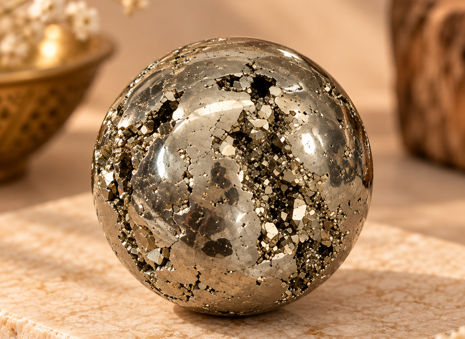 Pyrite Sphere