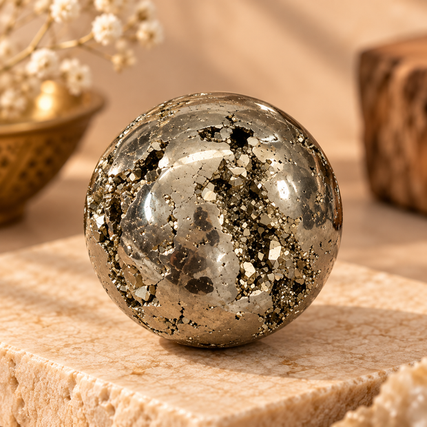 Pyrite Sphere