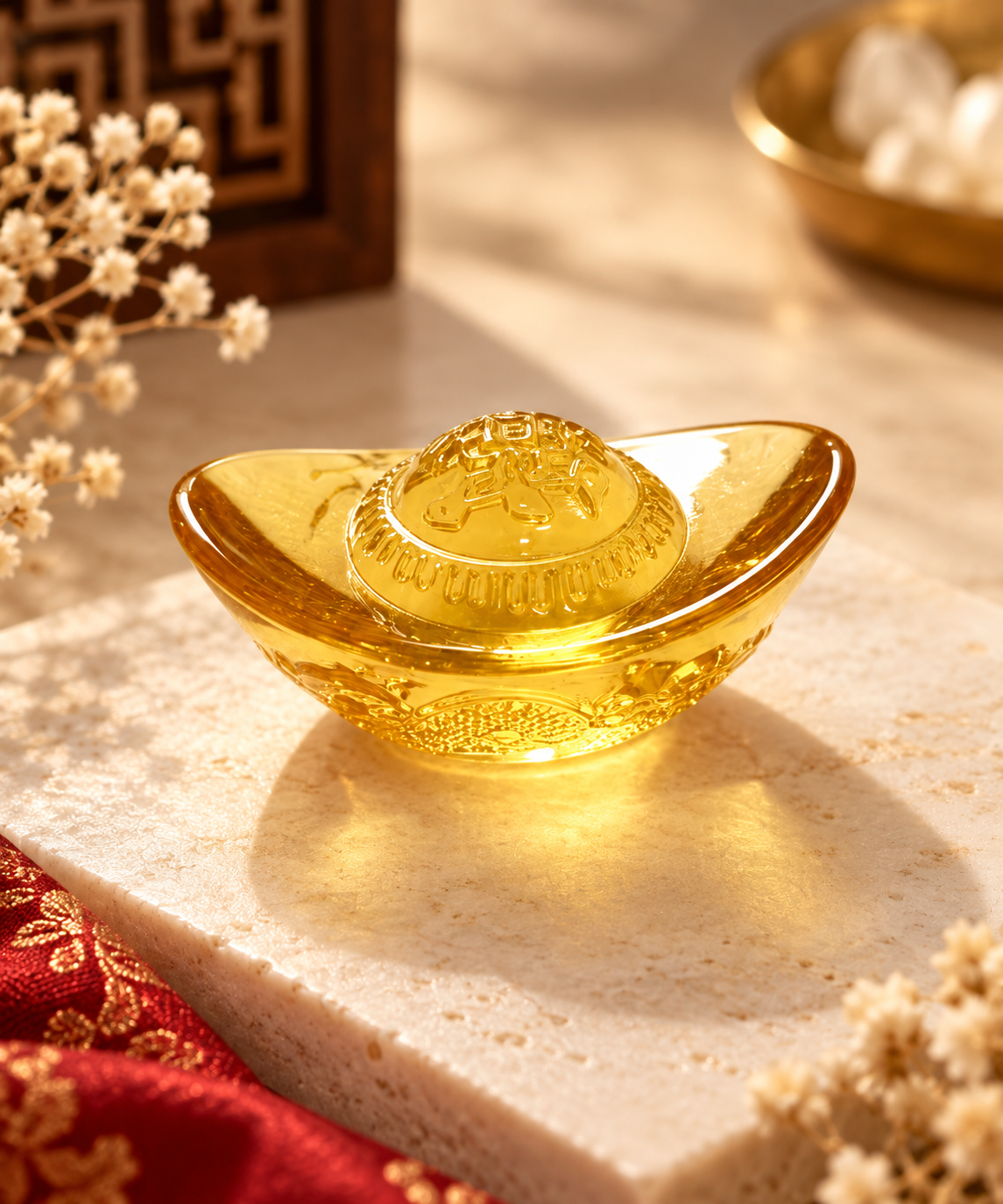 Small Feng Shui Gold Ingot