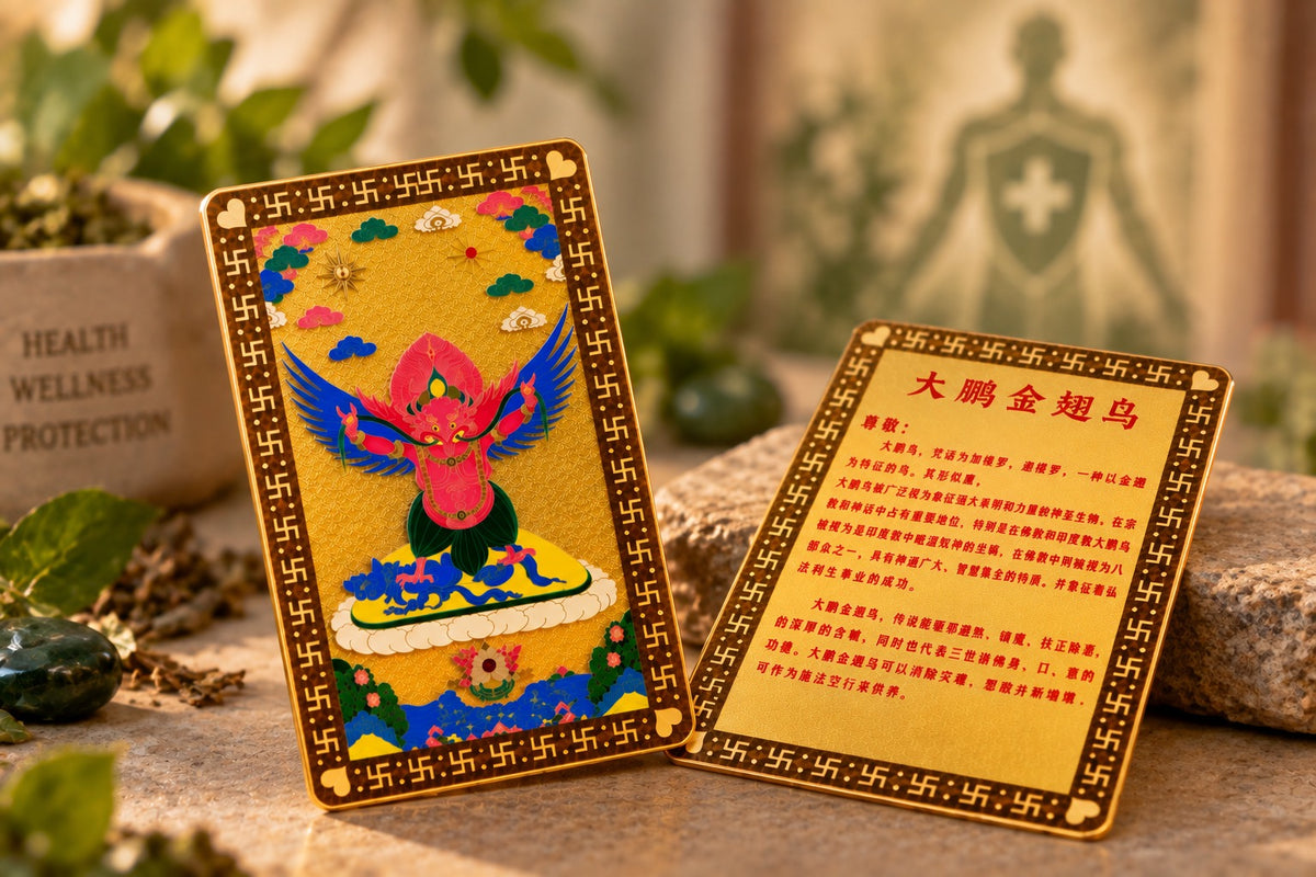 Red Garuda Anti Illlness Card