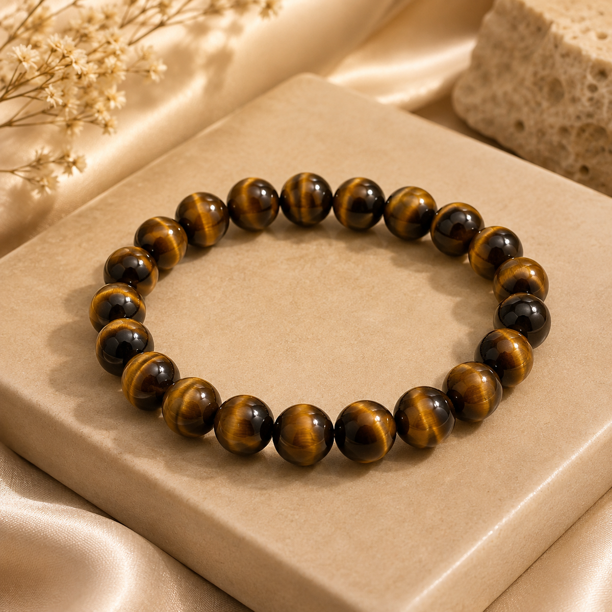 I am Fearless — Tiger’s Eye Bracelet AAA Grade