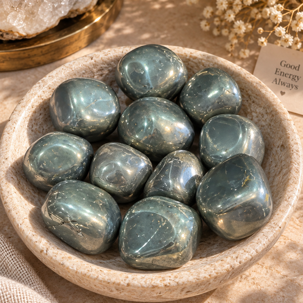 Pyrite Tumble Large