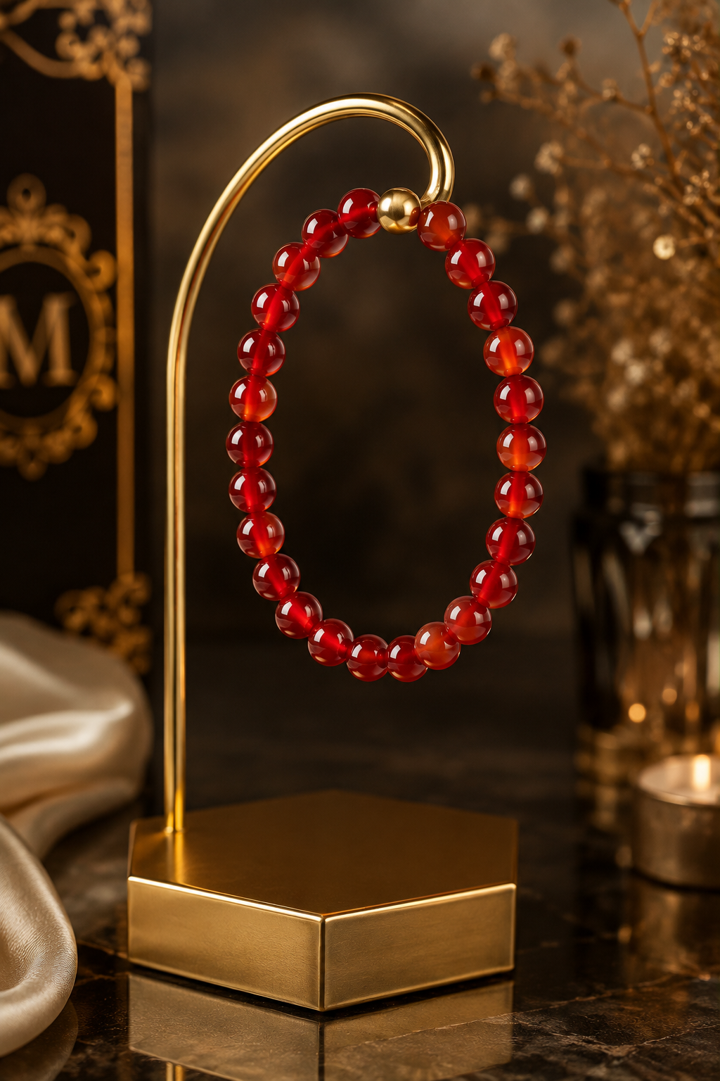 I Am Driven — Carnelian Bracelet
