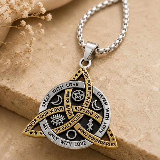 Trinity Protection Pendant With Chain