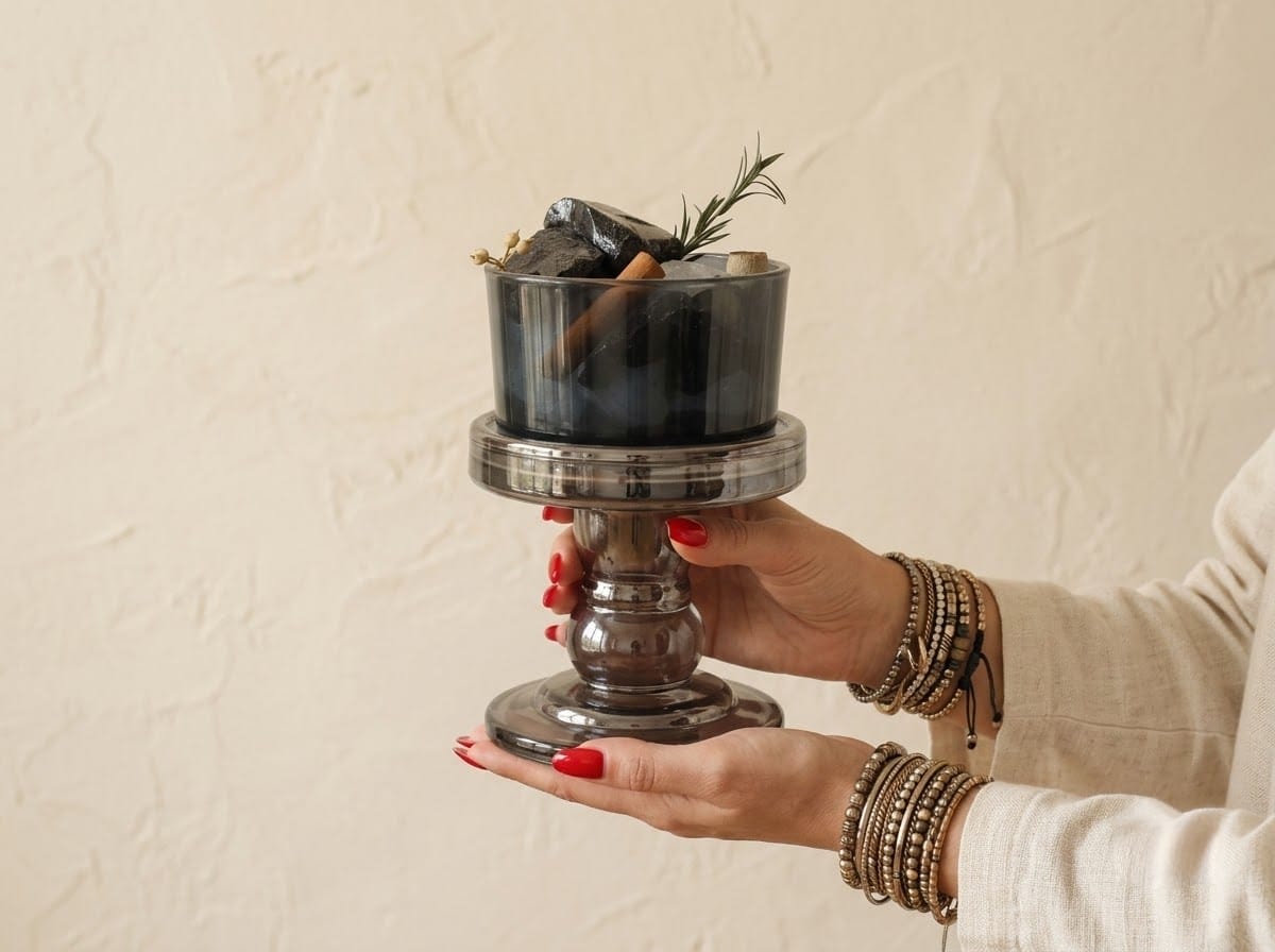 Black Obsidian Crystal Oil Diffuser