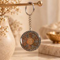 Money Manifestation Pyrite Keychain