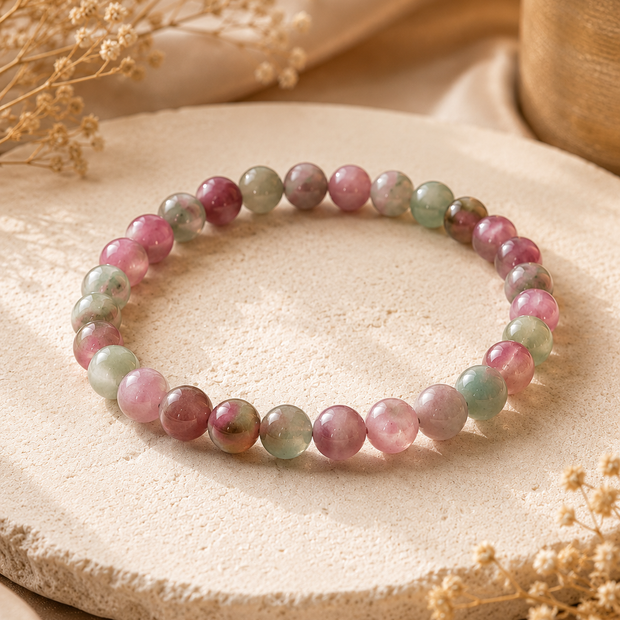 Heart Harmonizer — Watermelon Tourmaline | 8mm