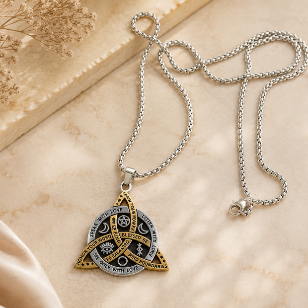 Trinity Protection Pendant With Chain