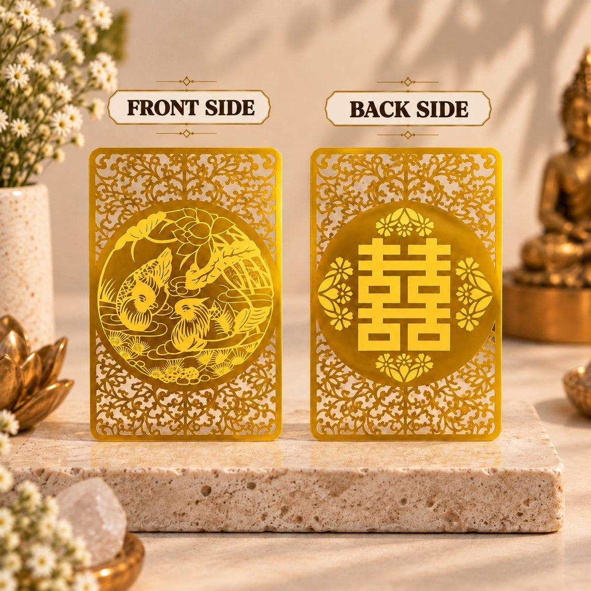 Divine love & harmony card