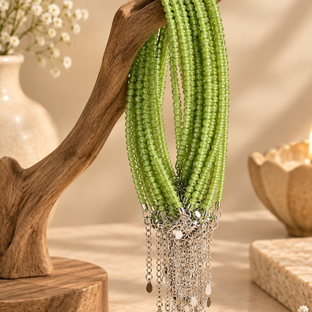 Peridot Bracelet 2mm