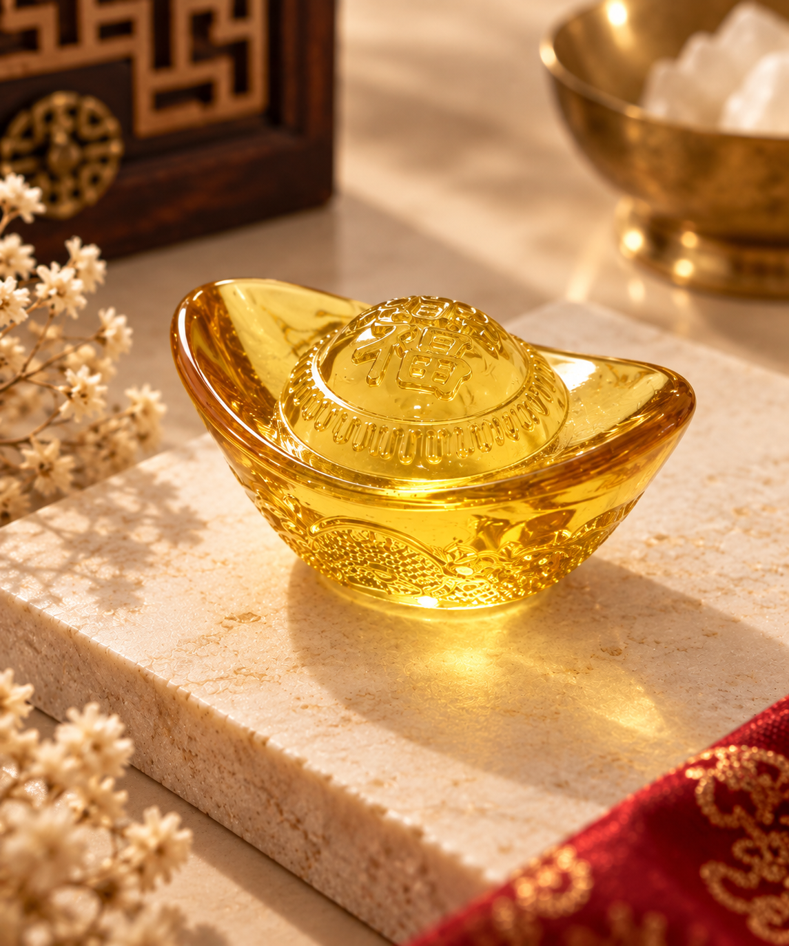 Small Feng Shui Gold Ingot
