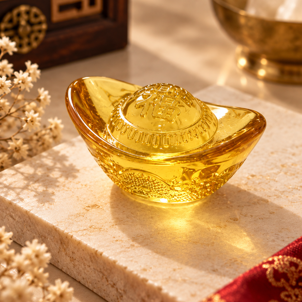 Small Feng Shui Gold Ingot