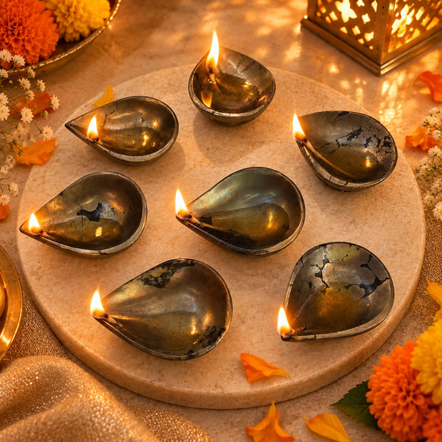 Iron Pyrite Deepam