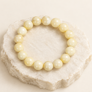 Divine Nurturer — Mother of Pearl Bracelet | 10mm