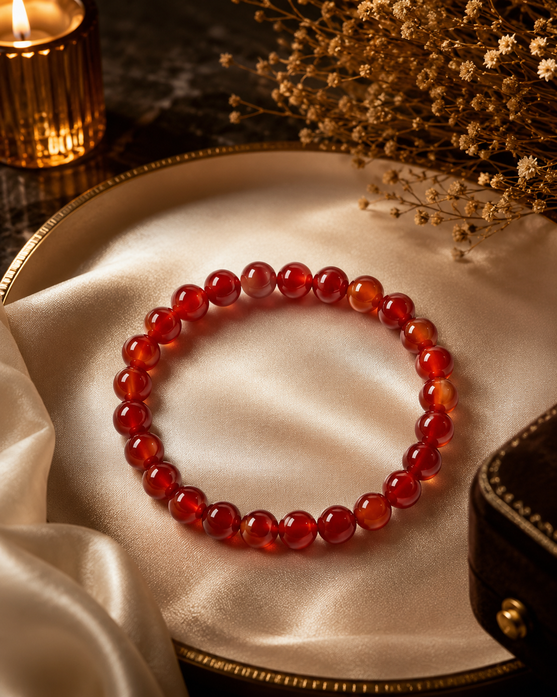 I Am Driven — Carnelian Bracelet