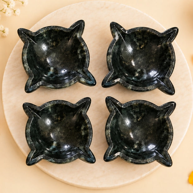 CHOUMUKHI BLACK TOURMALINE CRYSTAL DIYA