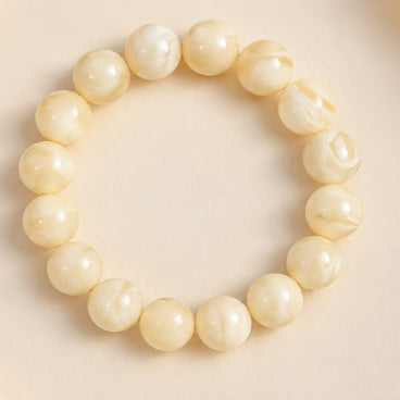 Divine Nurturer — Mother of Pearl Bracelet | 12mm