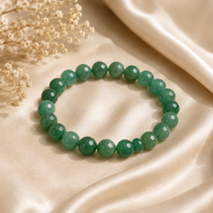 Luck Follows Me — Green Aventurine | 8mm Round Beads