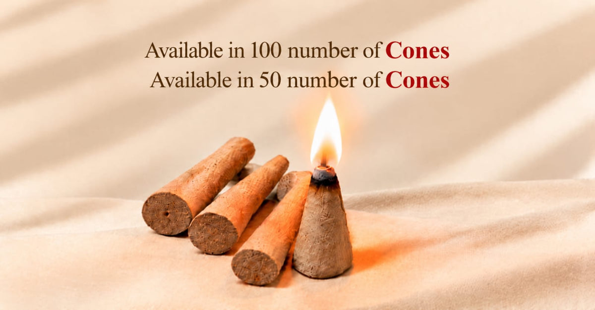 Dhoop Shanku ~ 50 Numbers of Cones