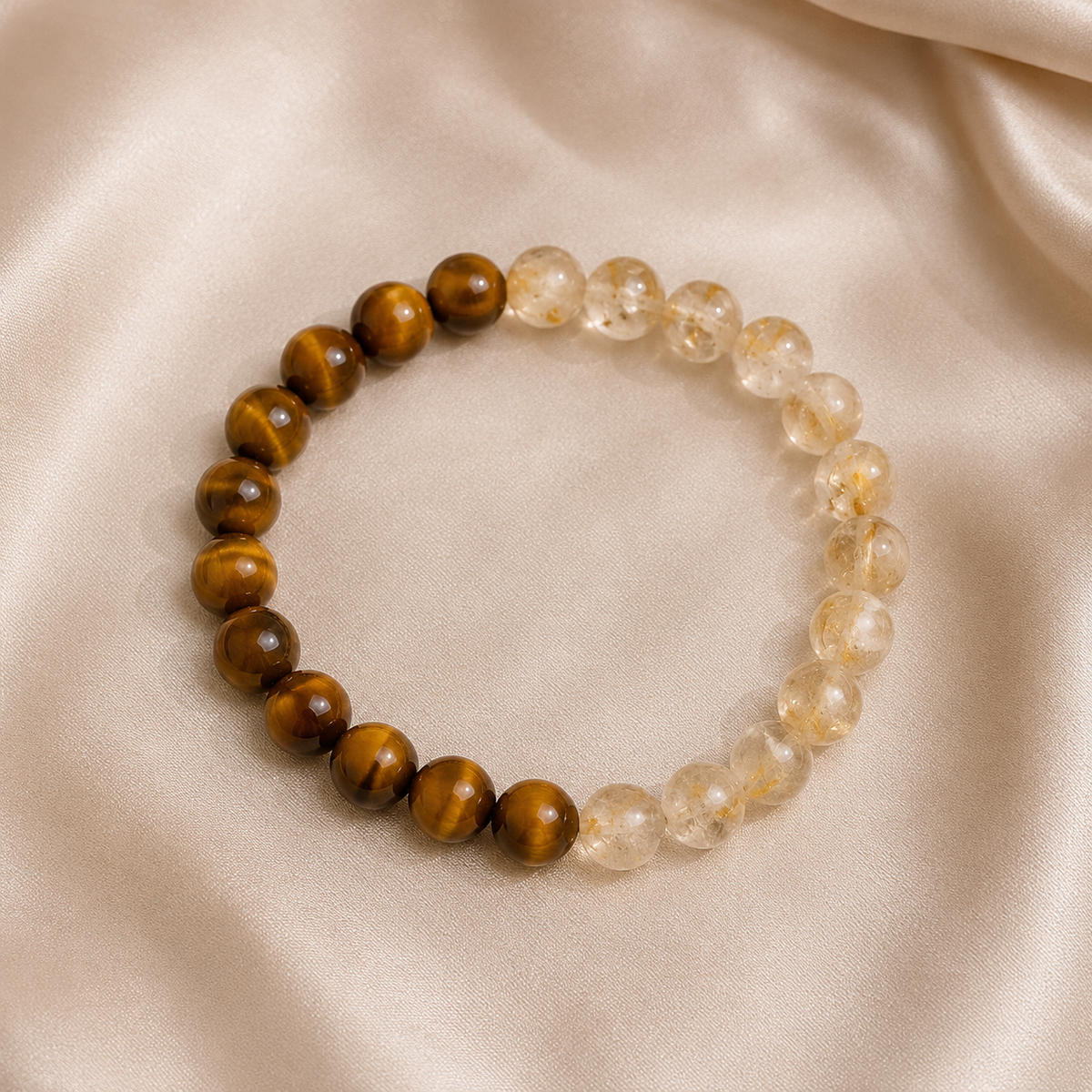 Money and Power Mixel — Citrine × Tiger Eye