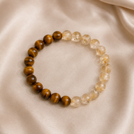Money and Power Mixel — Citrine × Tiger Eye