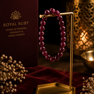 Royal Ruby Bracelet 8mm