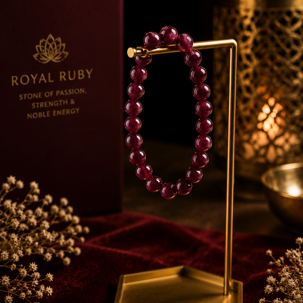 Royal Ruby Bracelet 8mm