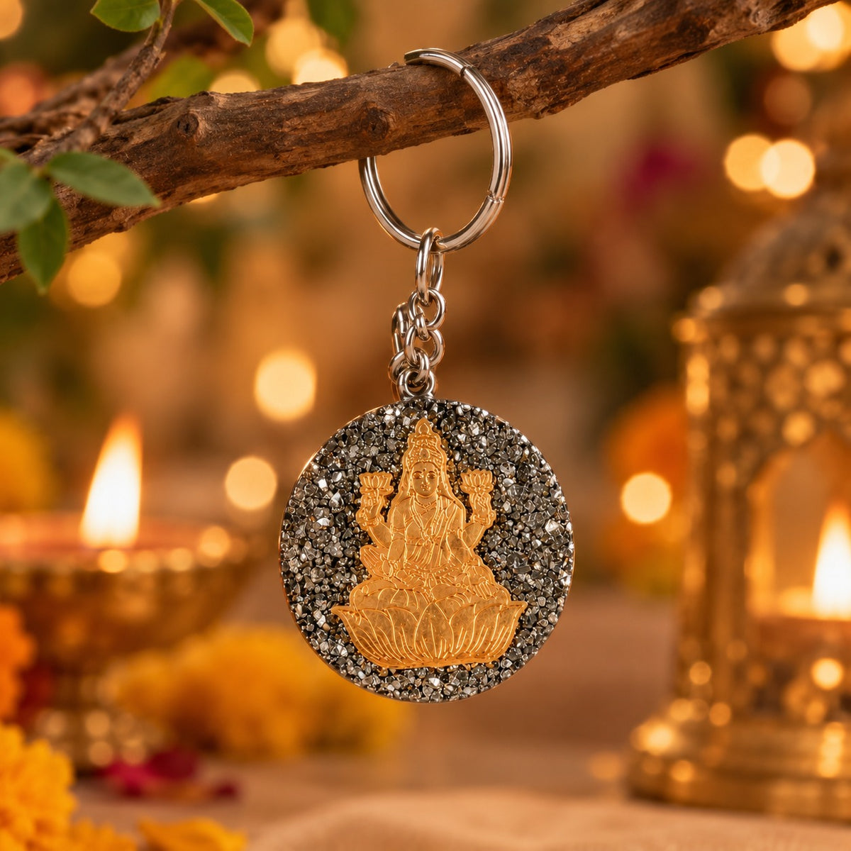Mahalakshmi Abundance Key Chain