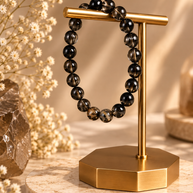 Shadow Healer —  Black Moonstone Bracelet