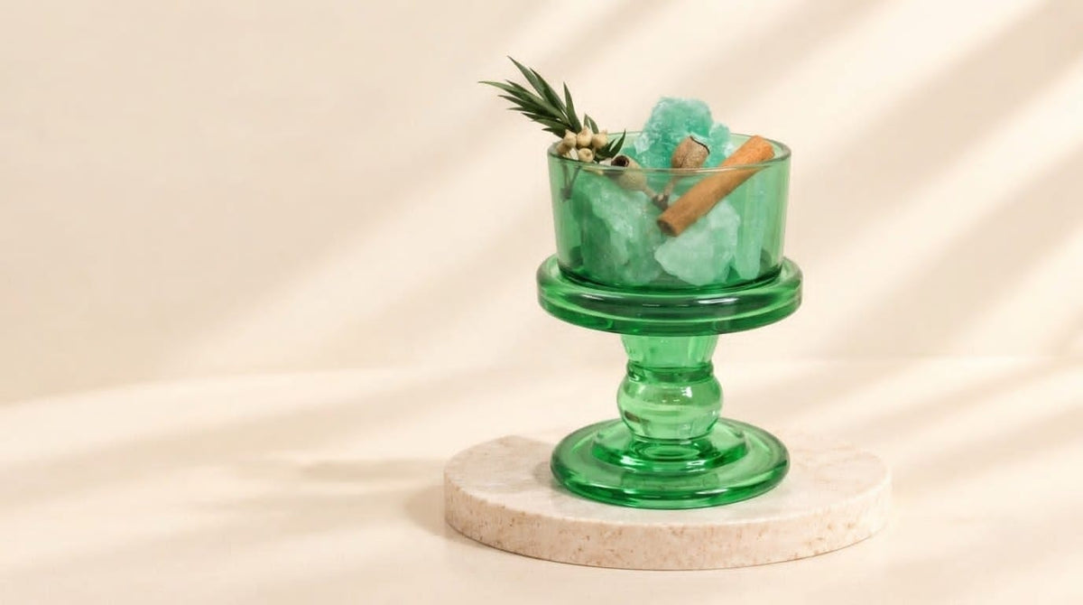 Green Fluorite Crystal Oil Diffuser
