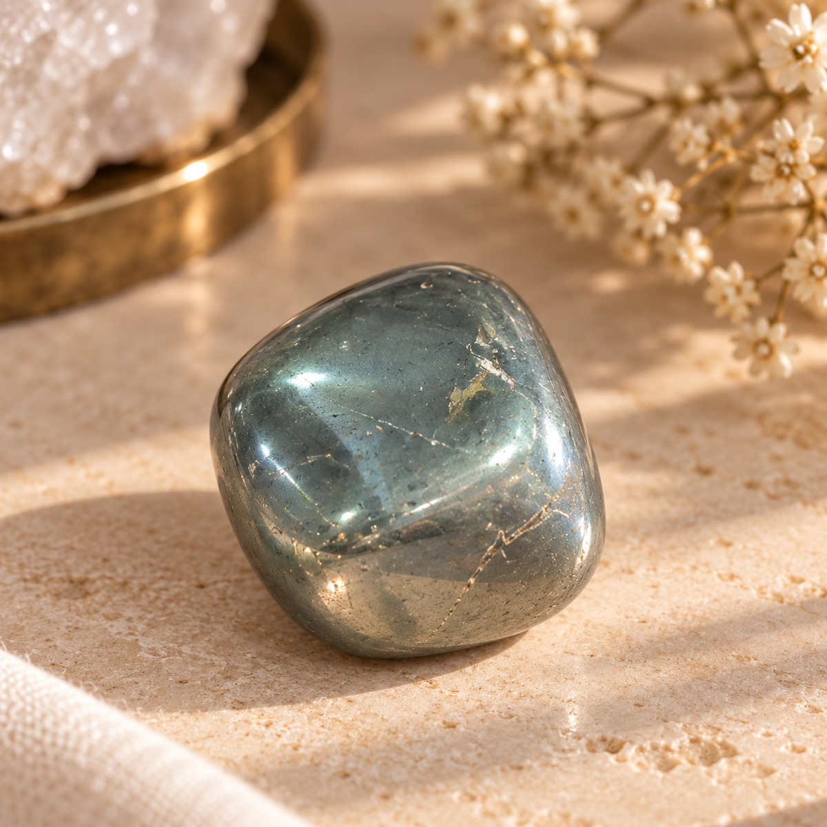 Pyrite Tumble Large